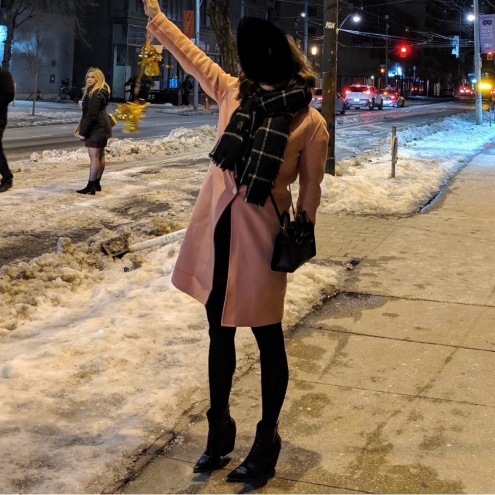 Pink Long Coat - Picture 6 of 6